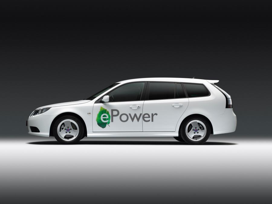  Saab 9-3 ePower Concept 2010 года  (фото 10 из 20)
